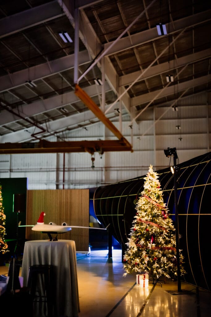 Corporate Holiday Event Photography at JetZero in Long Beach