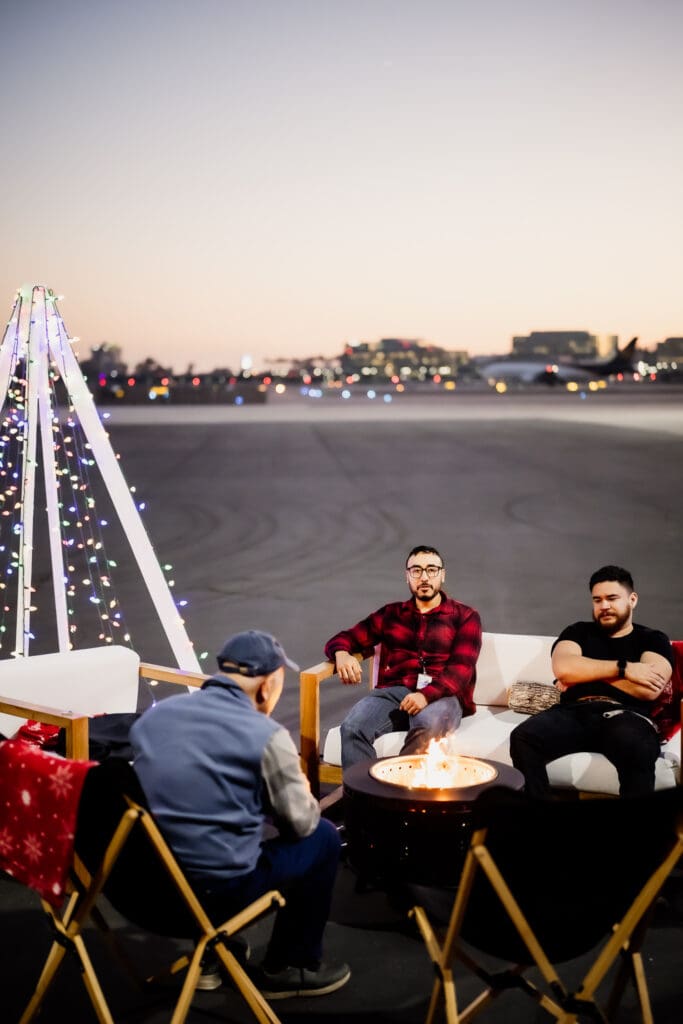 Corporate Holiday Event Photography at JetZero in Long Beach