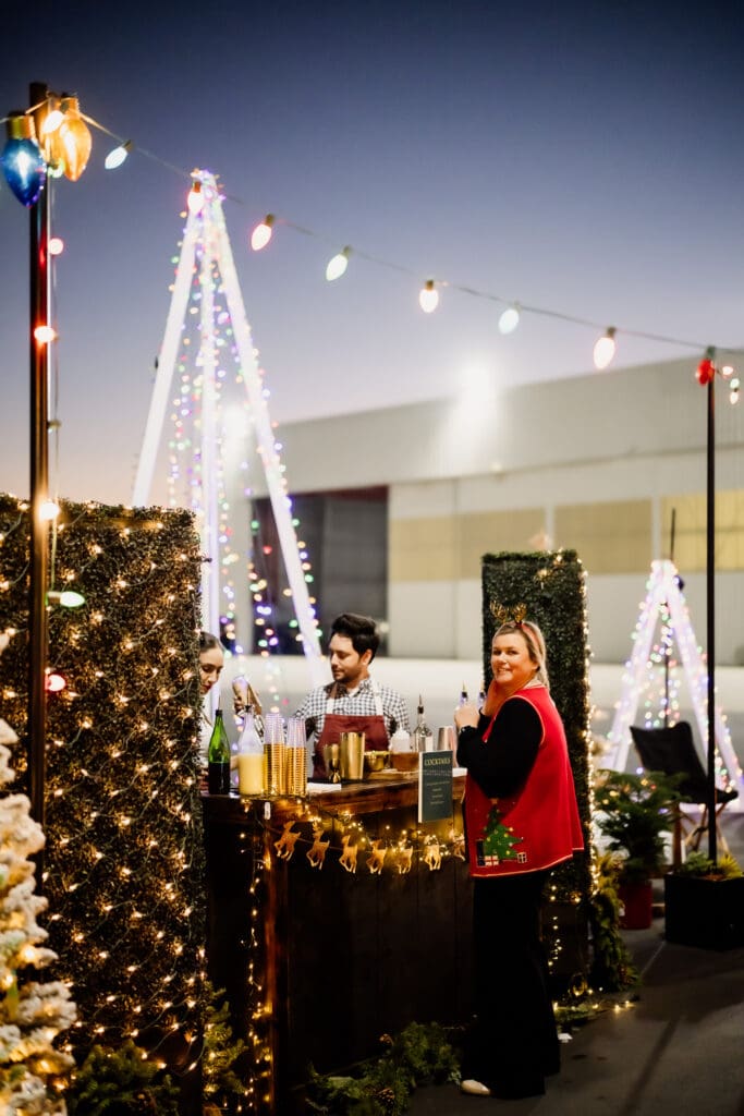 Corporate Holiday Event Photography at JetZero in Long Beach